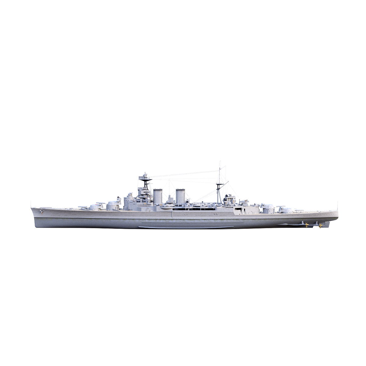 British HMS Hood (hull number 51) battlecruiser