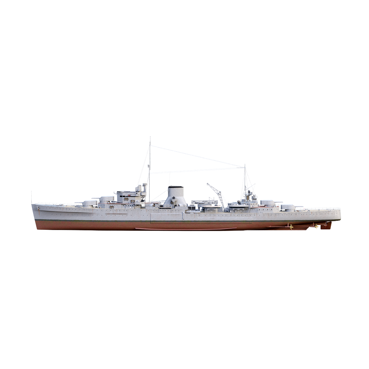 New Zealand HMNZS Leander Cruiser