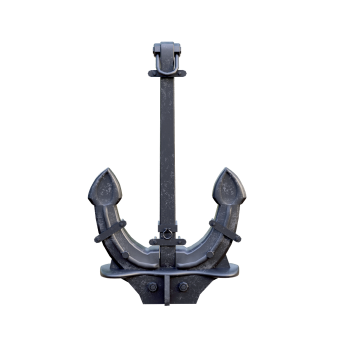 Titanic anchor