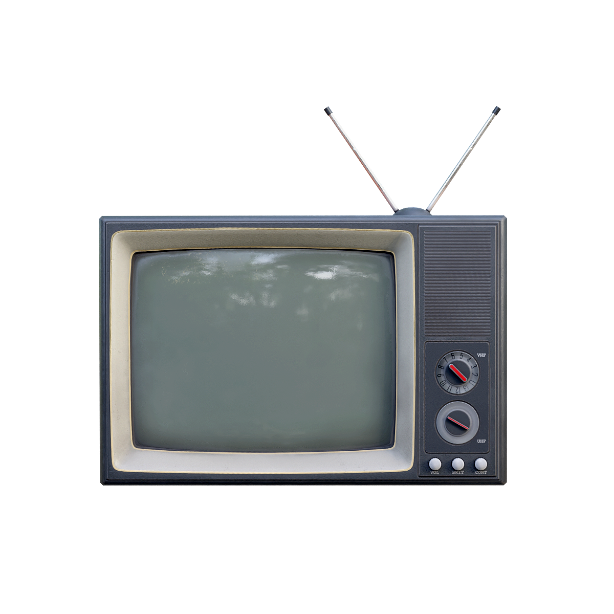 Old-fashioned television