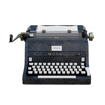 Old-fashioned printer