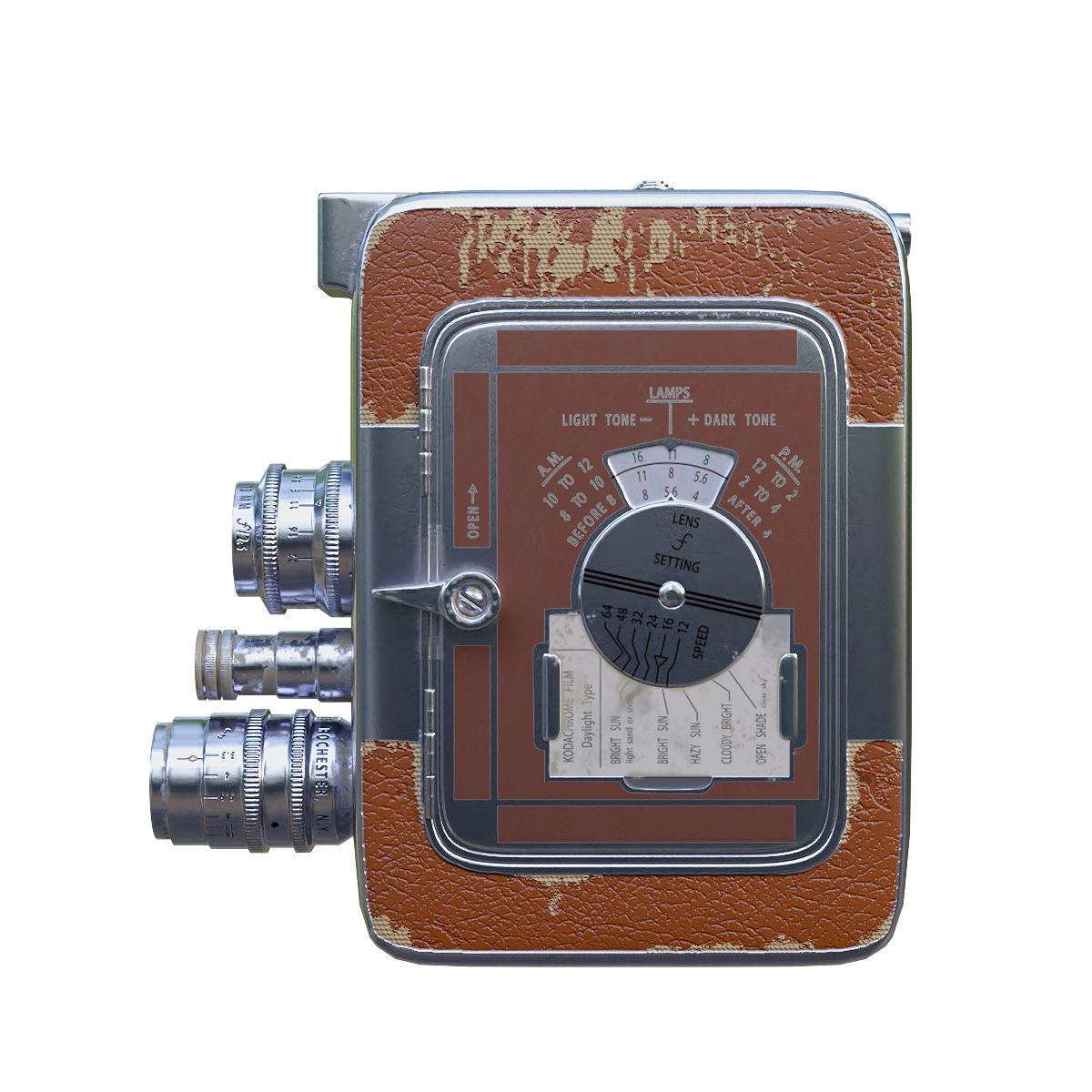 Antique movie camera