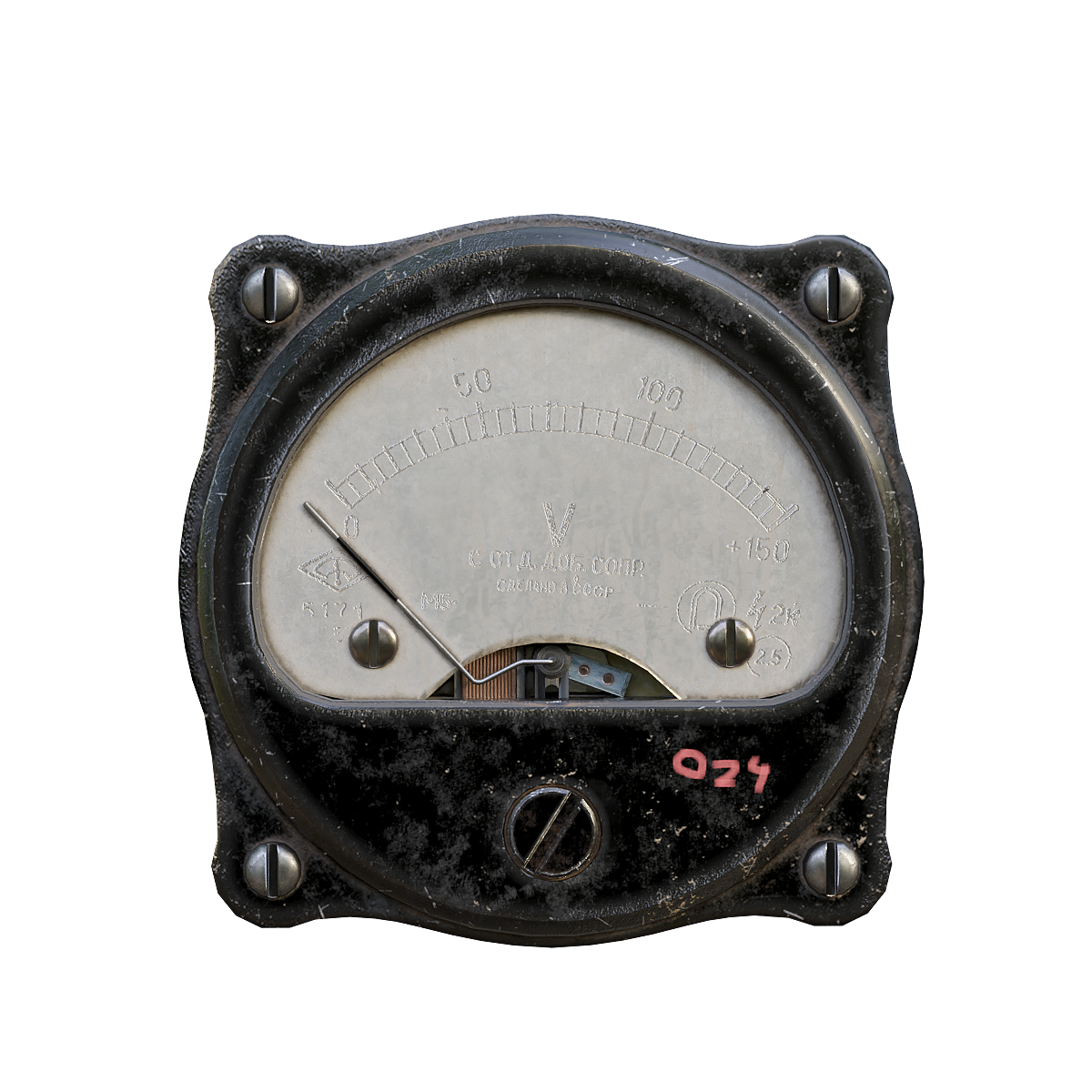 Old Pointer Voltmeter