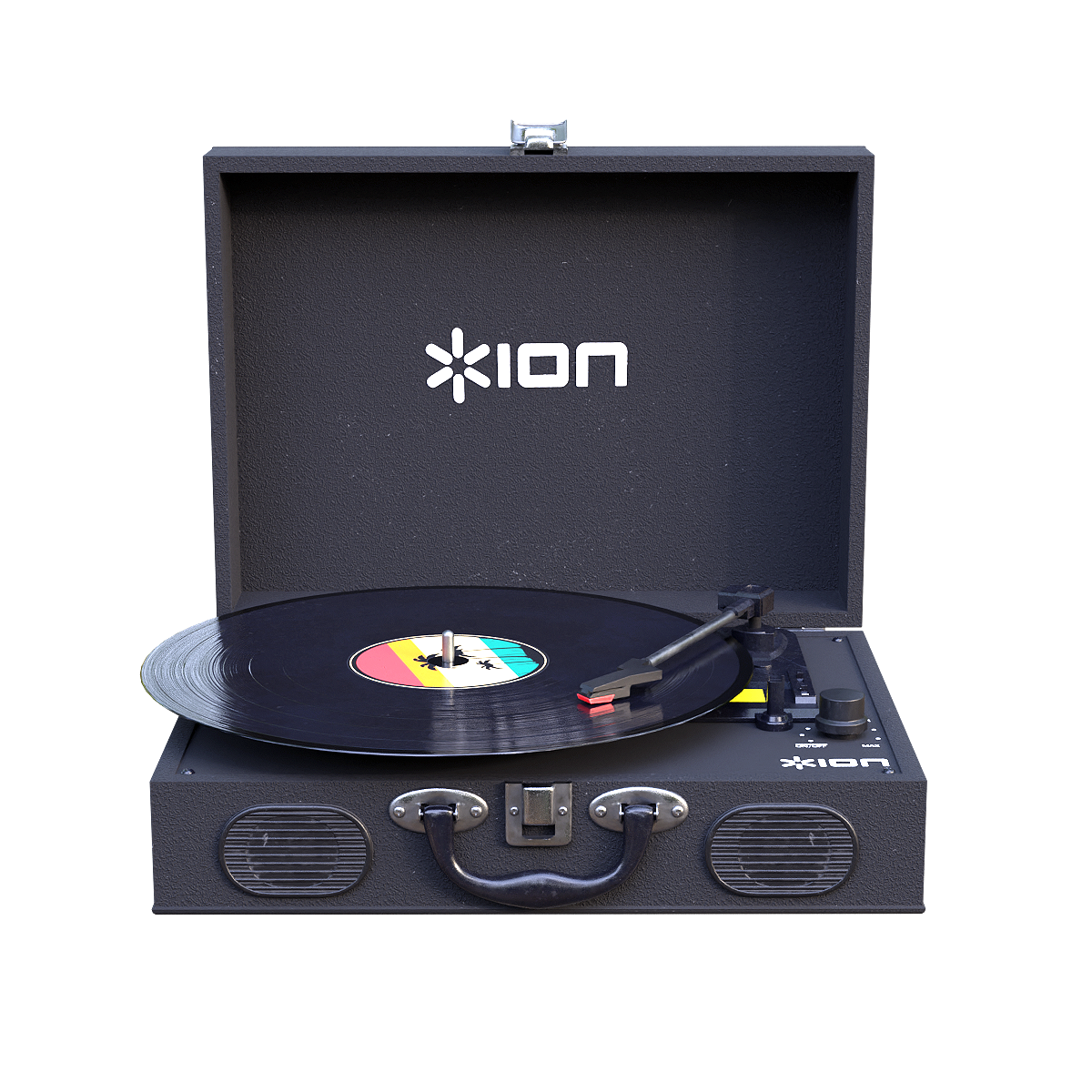 ION Audio Vinyl Transport suitcase vinyl record player