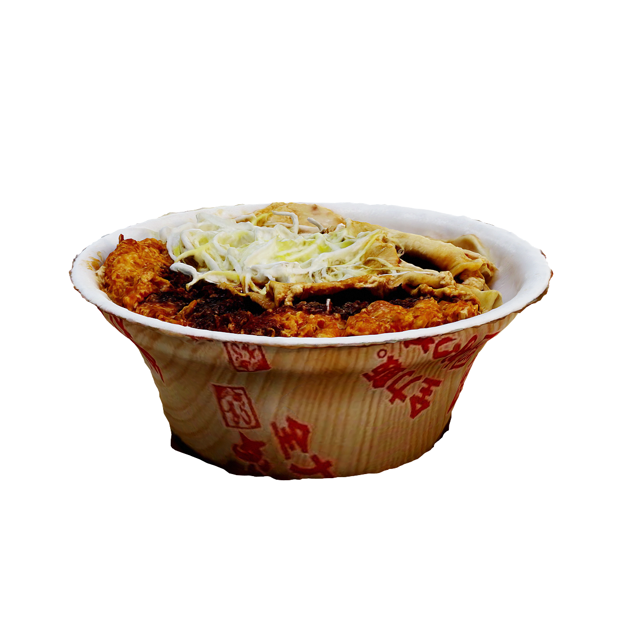 Japanese pork chops and roast pork with rice