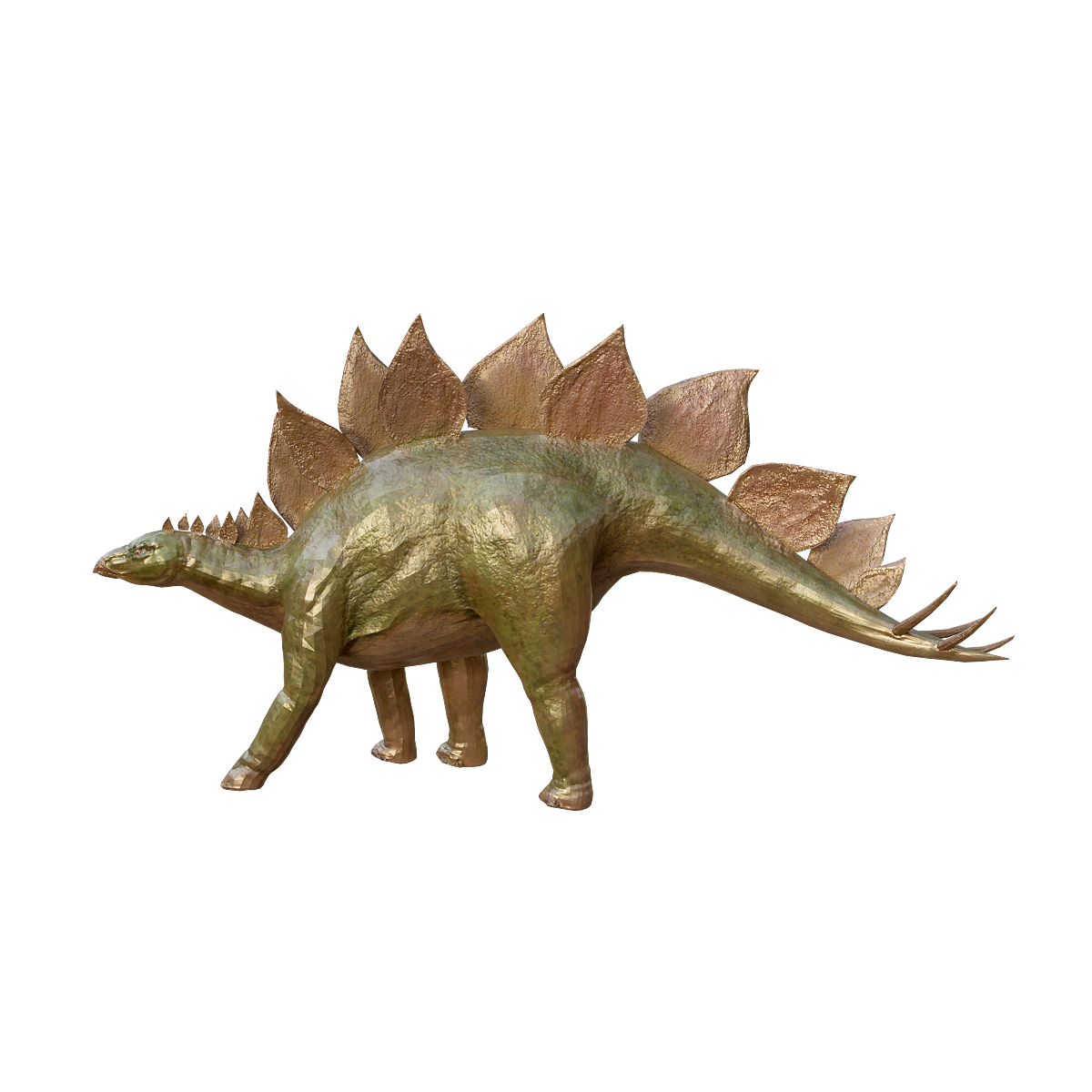 Stegosaurus 3D Model Animation