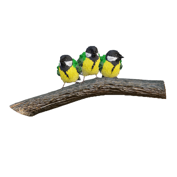 Three Big Tits 3D Animated Model
