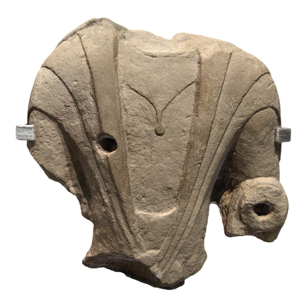 Statue of Bodhisattva Half Body during the Northern Wei Dynasty