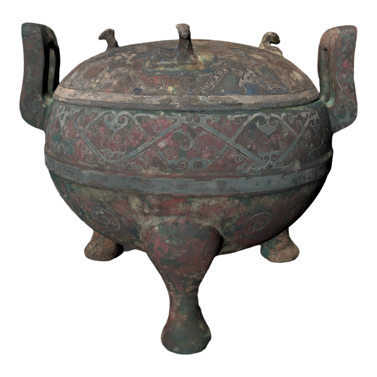 Bronze ware from the Zhou Dynasty, "Zhou Dynasty Food Utensils - Tripod"