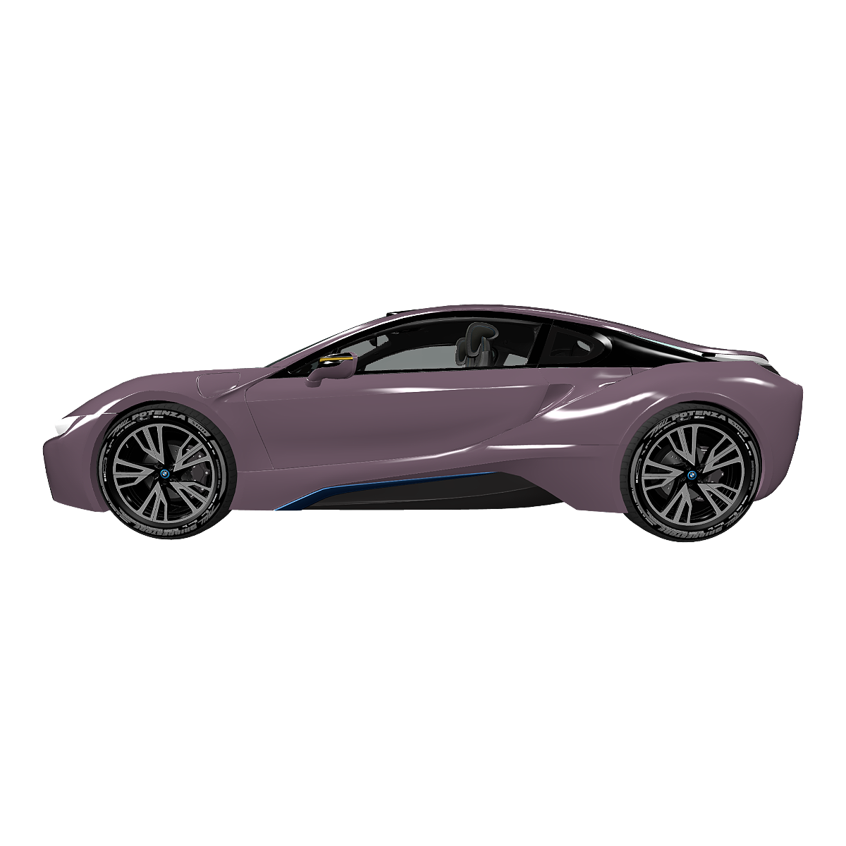 Hybrid sports car BMW i8