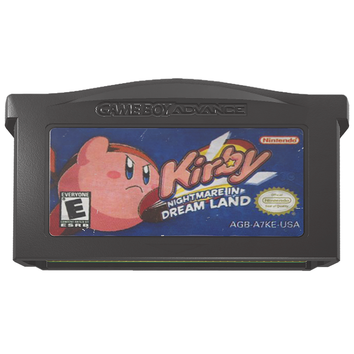 GBA game cartridge "Kirby of the Stars: Spring of Dreams Deluxe Edition"