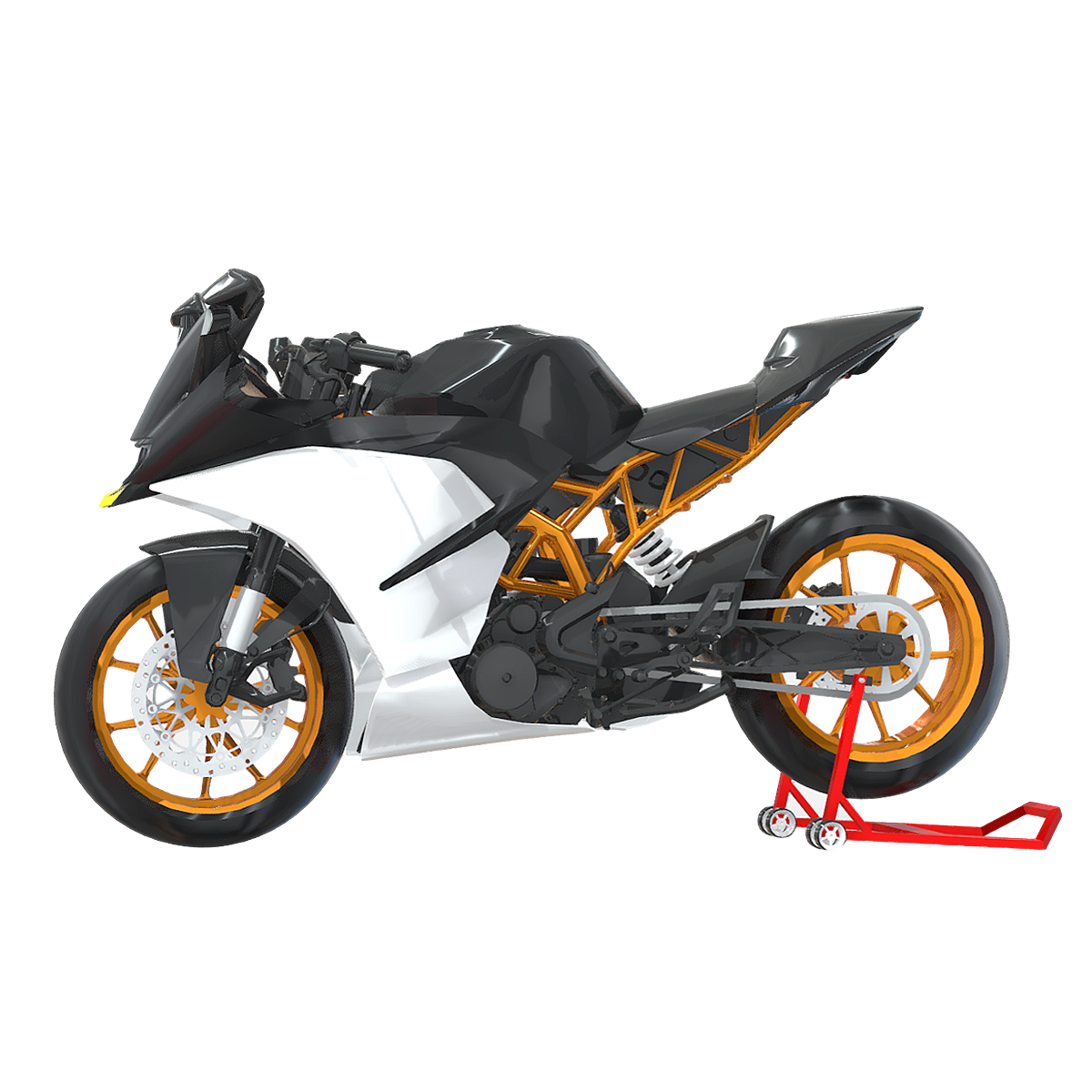 Sports motorcycle KTM RC390