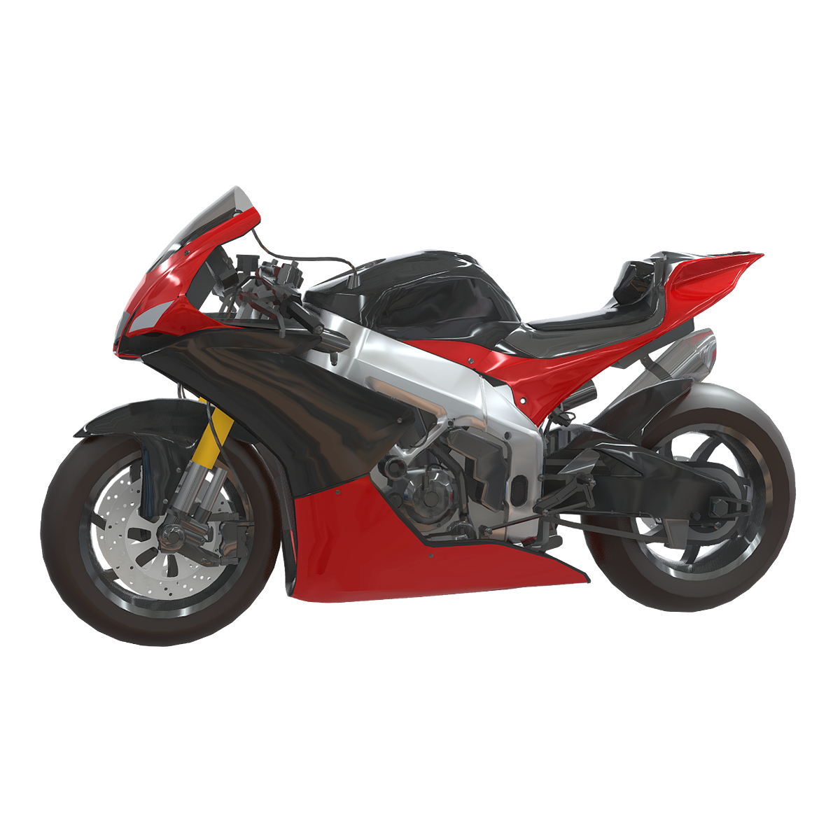 Heavy motorcycle Apulia RSV4 2017