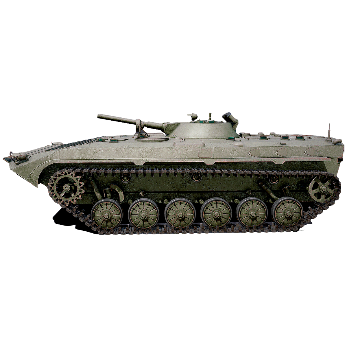 1960s tracked tank BMP-1 infantry fighting vehicle