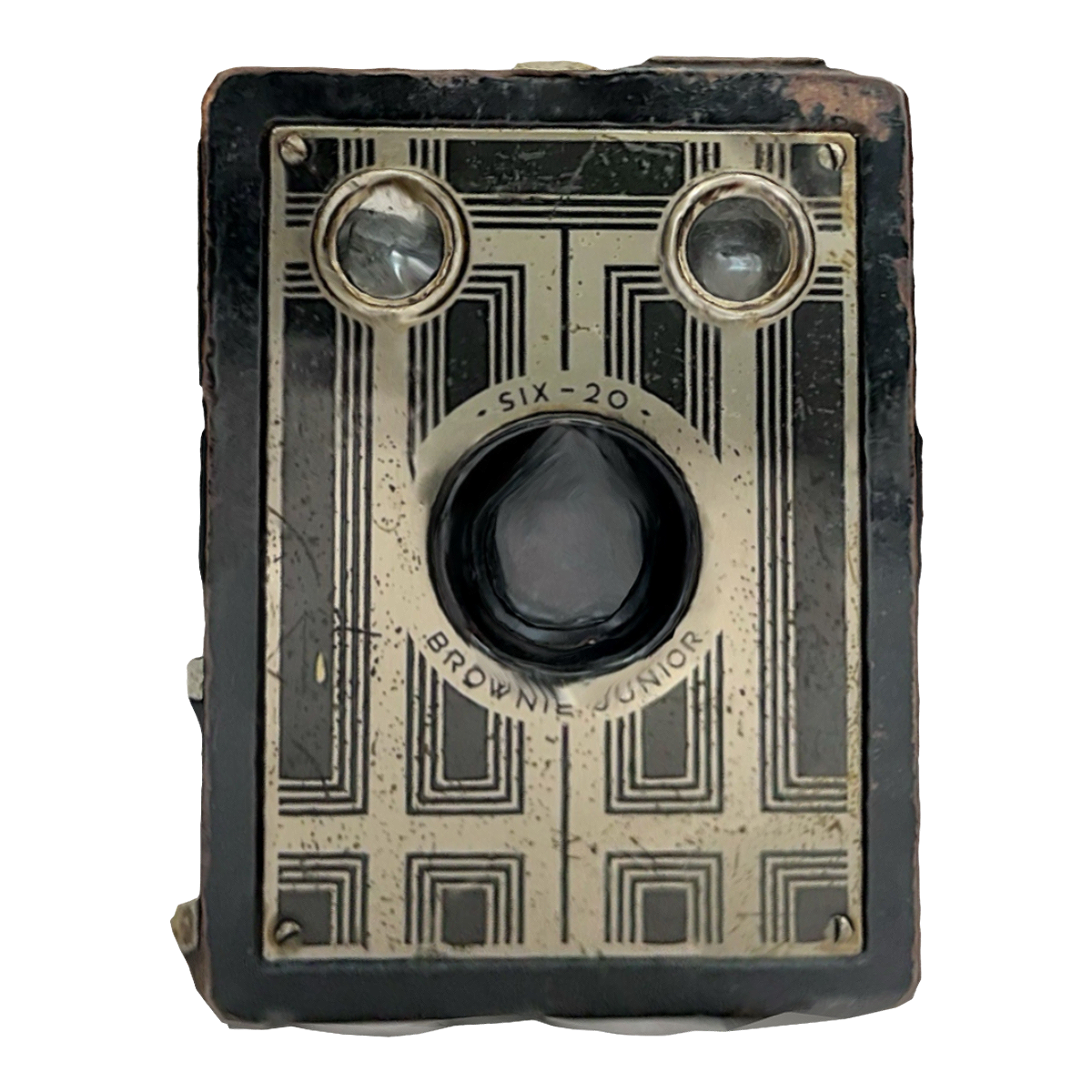 1934 antique camera Kodak Brownie junior film camera