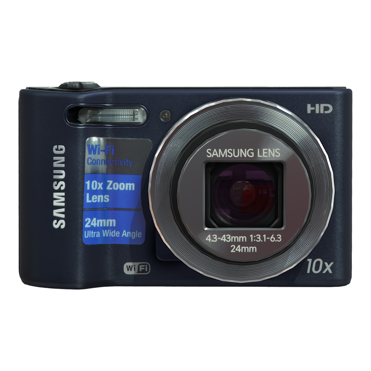 2013 Wide Angle Digital Camera Samsung WB30F Black Edition