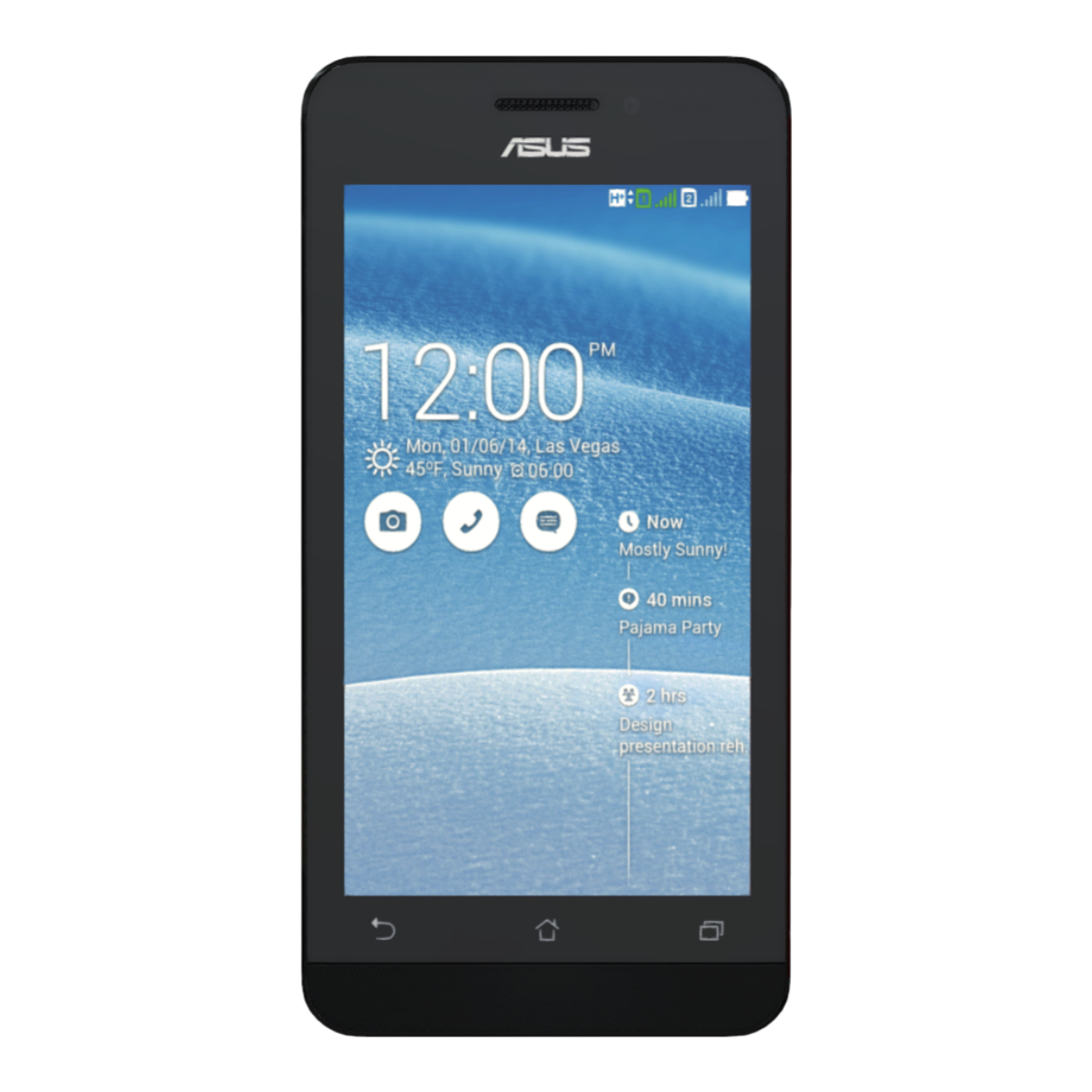 ASUS ZENFONE 4 Coal Black Smartphone