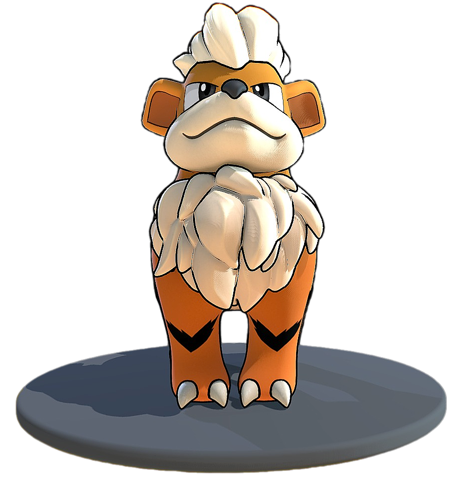 Characters in the game Pokemon: Katie Dog
