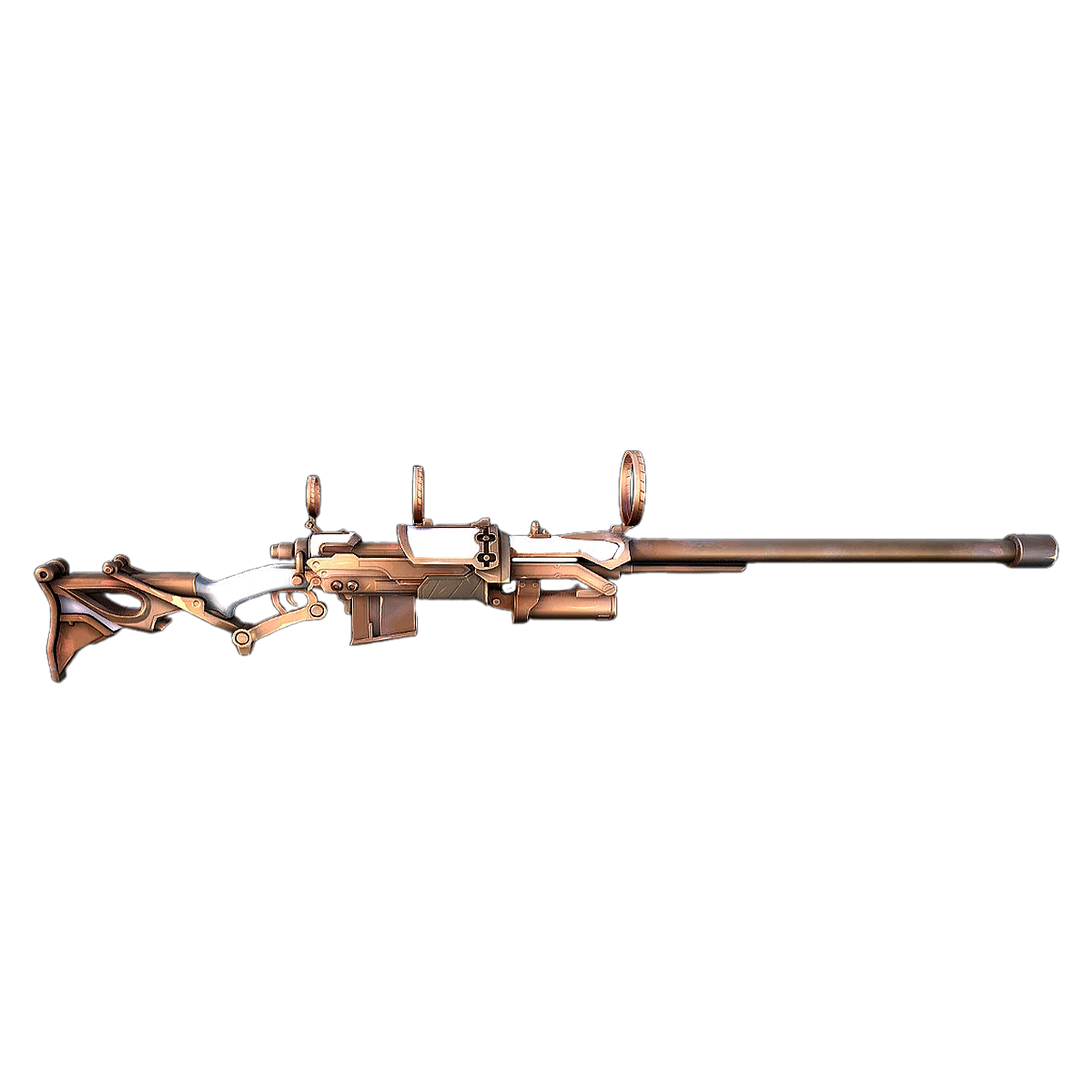 Props in the game League of Heroes: Hex Technology rifles