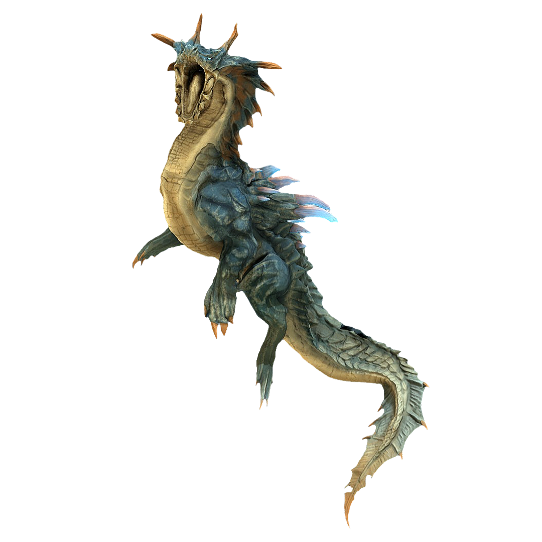 Monster in the game Monster Hunter: Sea Dragon