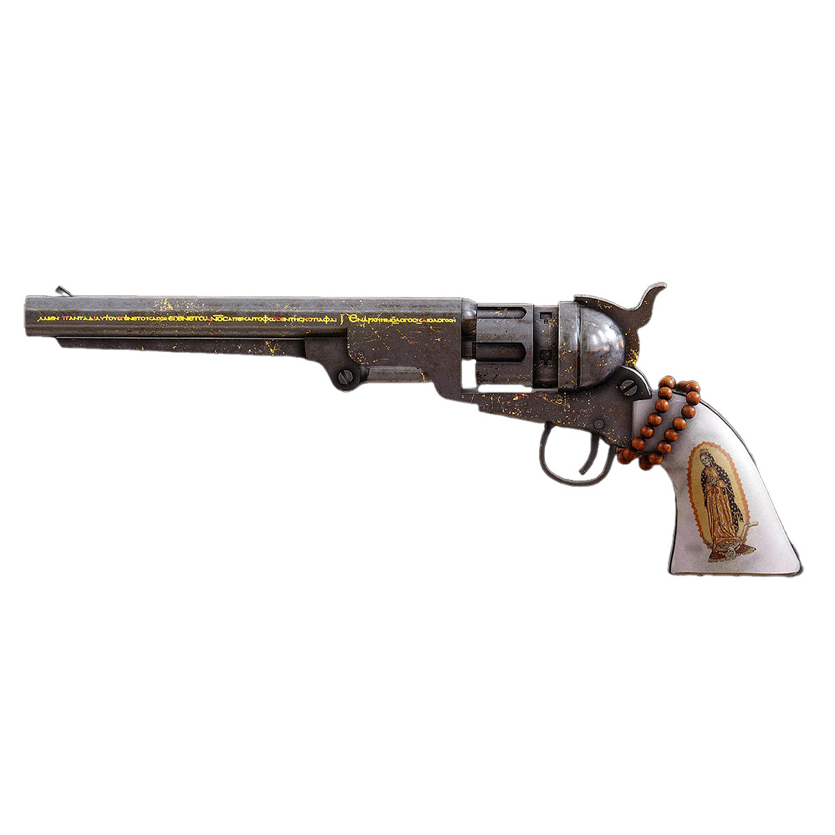 Weapon in the game 'Bloodborne Curse': Church Repeating Pistols