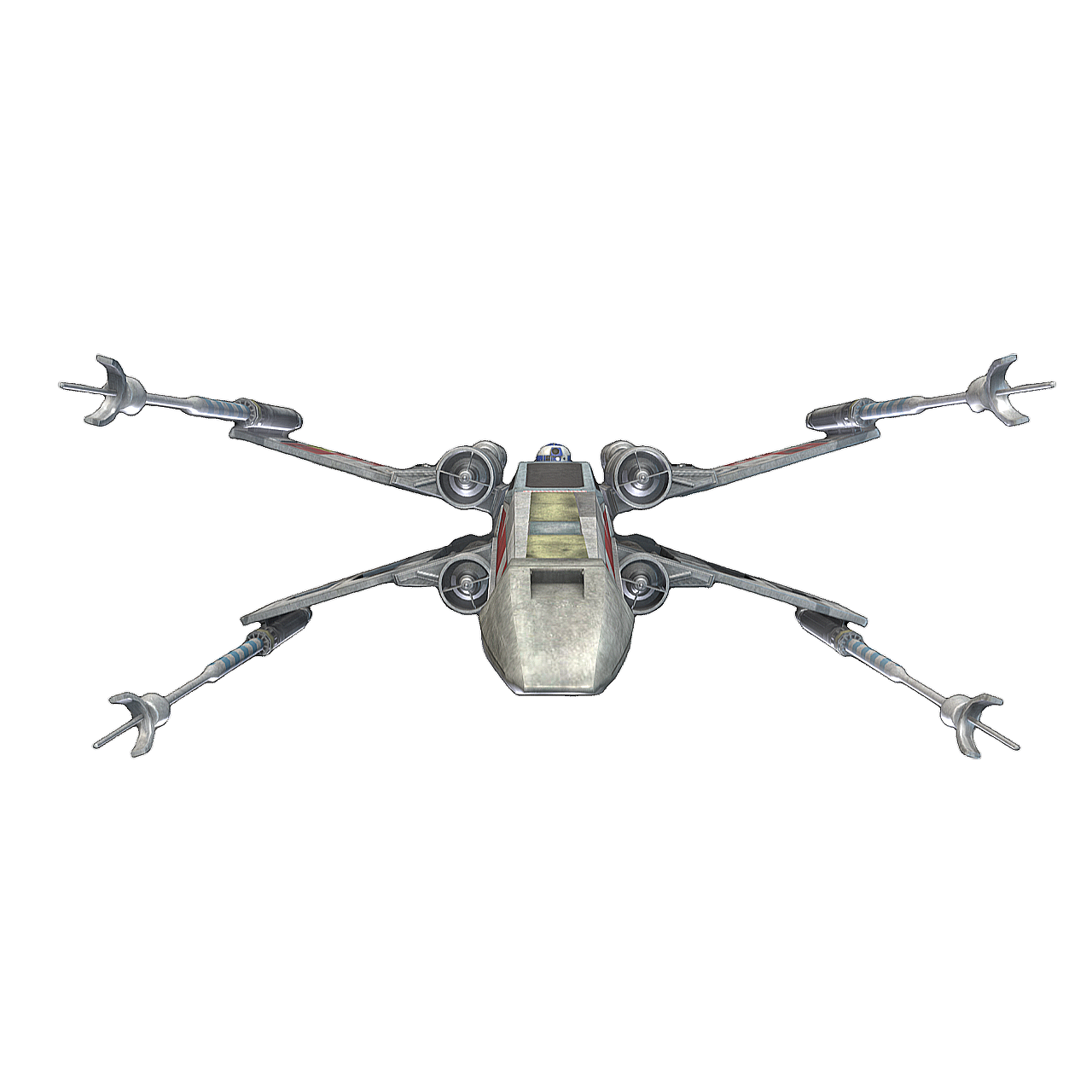 X-wing fighter in the Star Wars series
