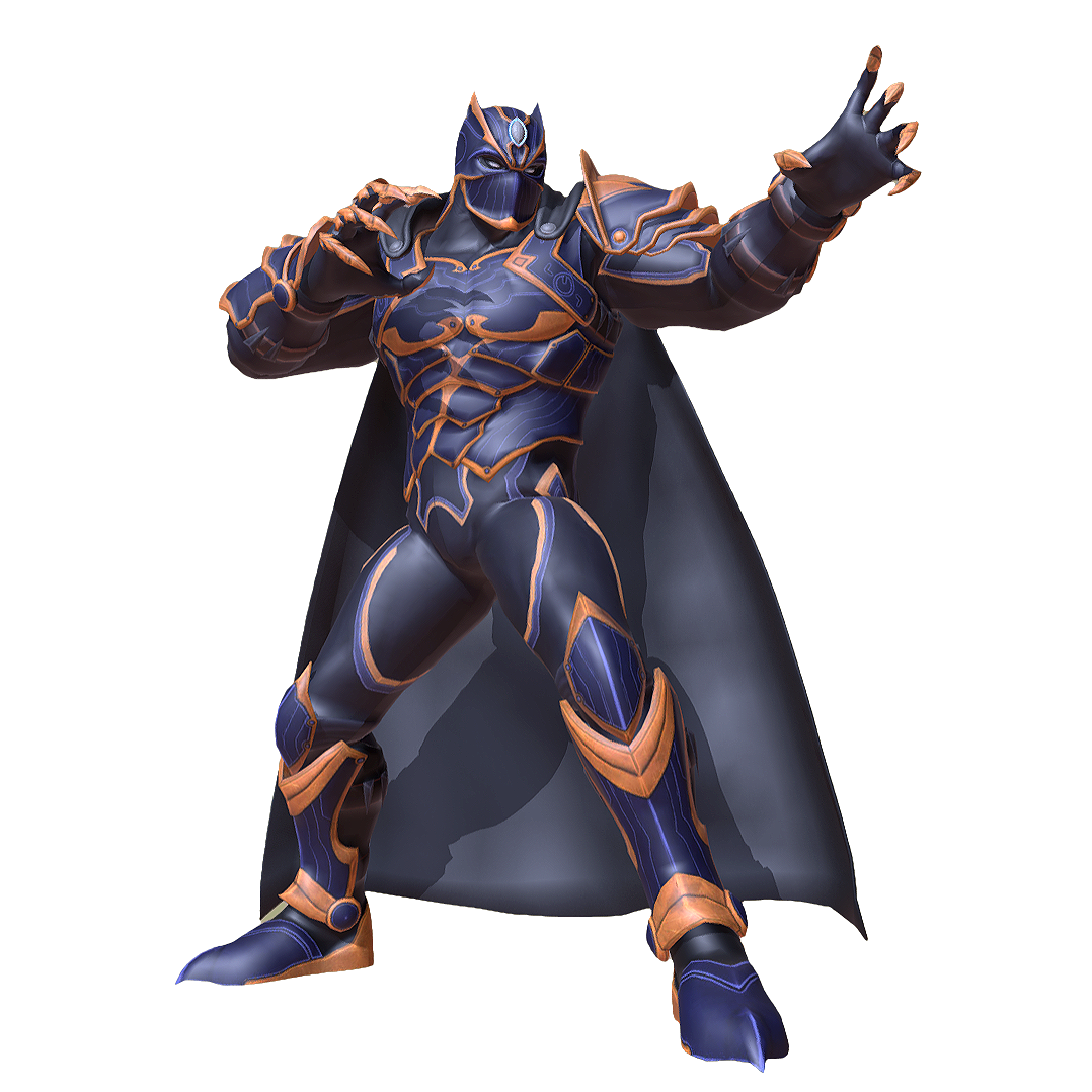 The character in the game "Marvel Avengers: Black Panther"