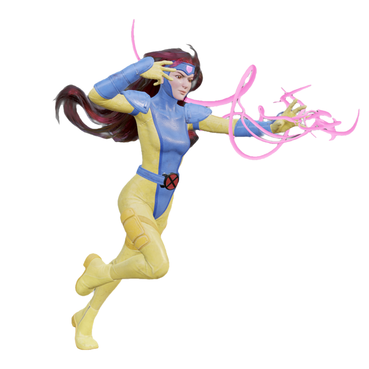 The character in the game "X-Men Series": Phoenix Maiden Qin Ge Lei (90s)