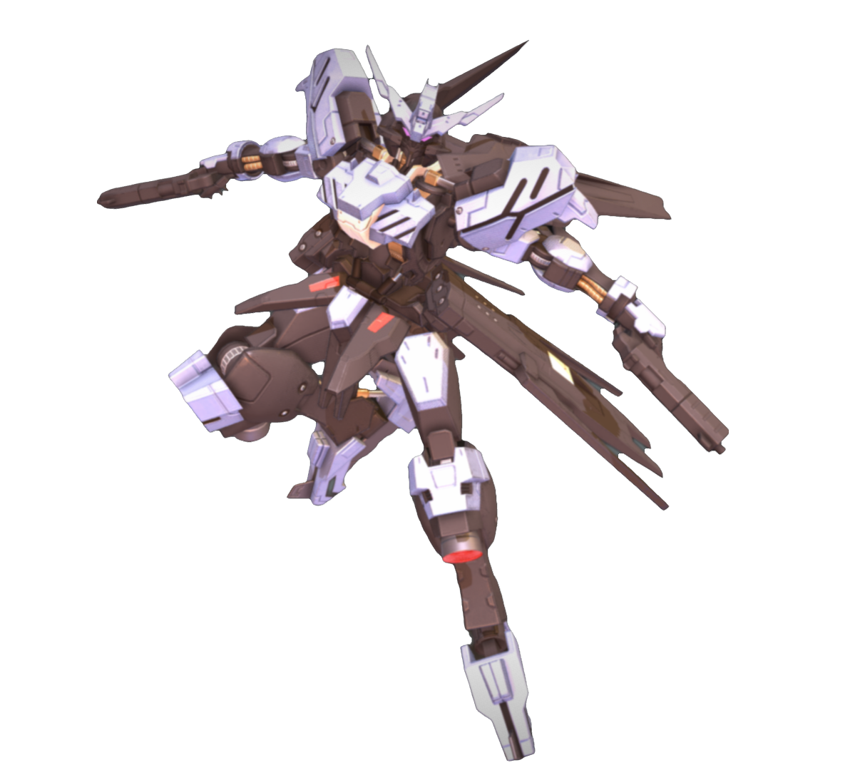 Mech in the animated series Mobile Suit Gundam: ASW-G-XX Gundam Mech in the animated series Mobile Suit Gundam: ASW-G-XX Gundam