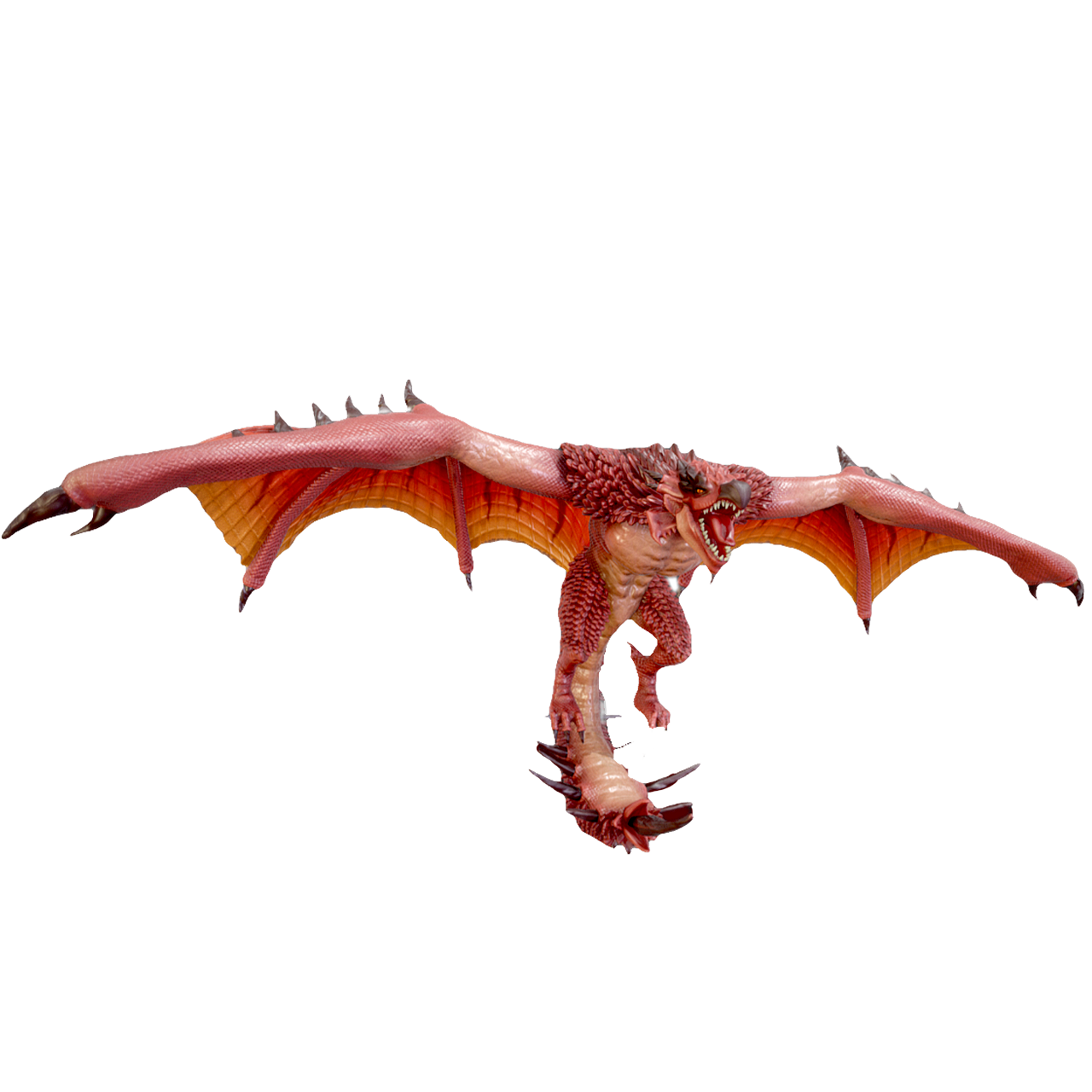 Monster in the game Monster Hunter: Black Flame King Fire Dragon