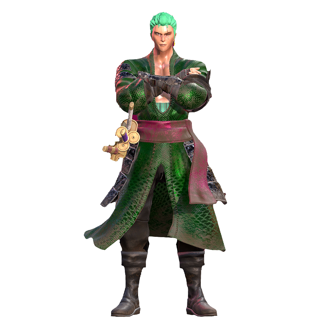 Character in the animated series' One Piece ': Roronoa Zoron