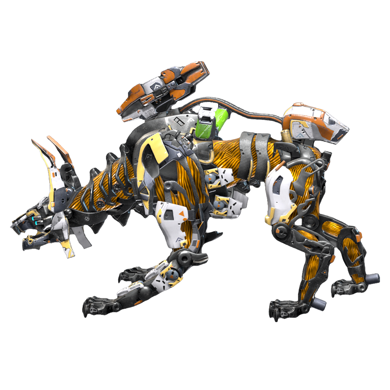 Monster in the game "Horizon: Zero Dawn": Fire Beast