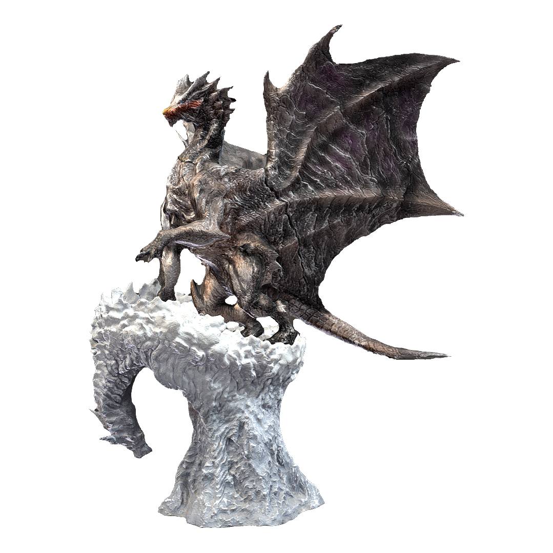 Monster in the Monster Hunter series: Steel Dragon