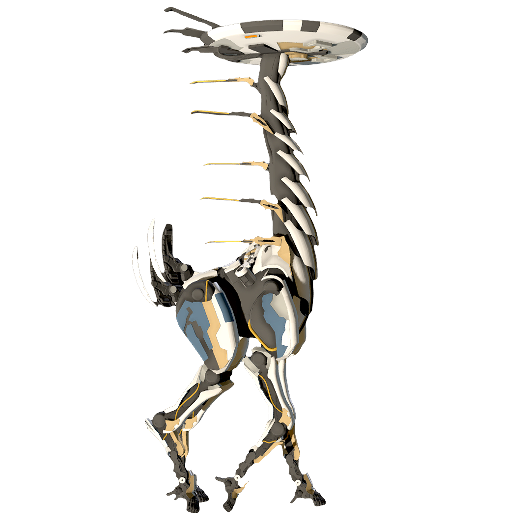 Monster in the game Horizon Zero Dawn: Longnecked Beast