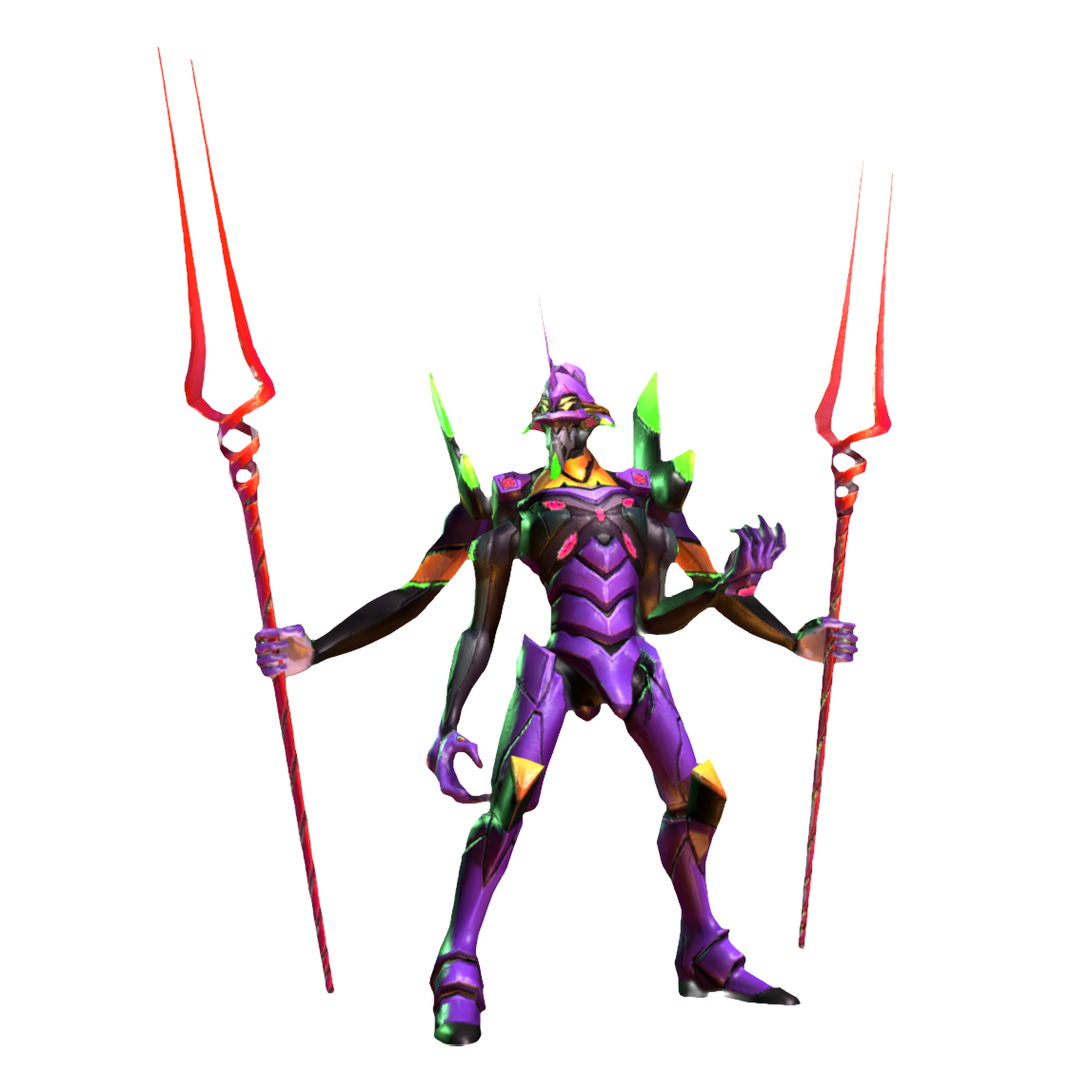 Mech in the anime series "Evangelion of the New Century": Initial Mech (in a deified state)