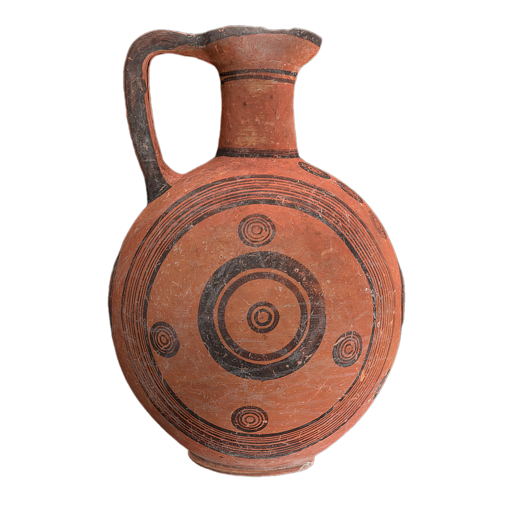 Ancient Greek clay pot
