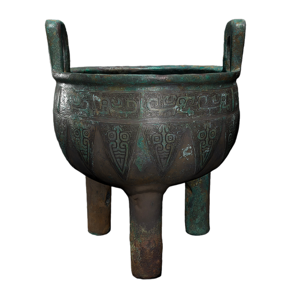Zhou Dynasty Three legged Cauldron
