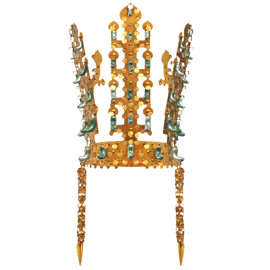 Tianma Tomb Golden Crown