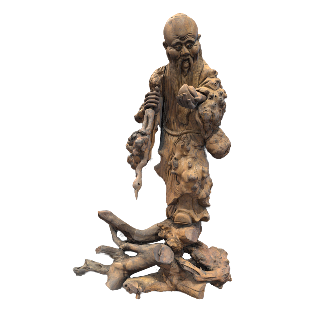 Longevity Star Woodcarving