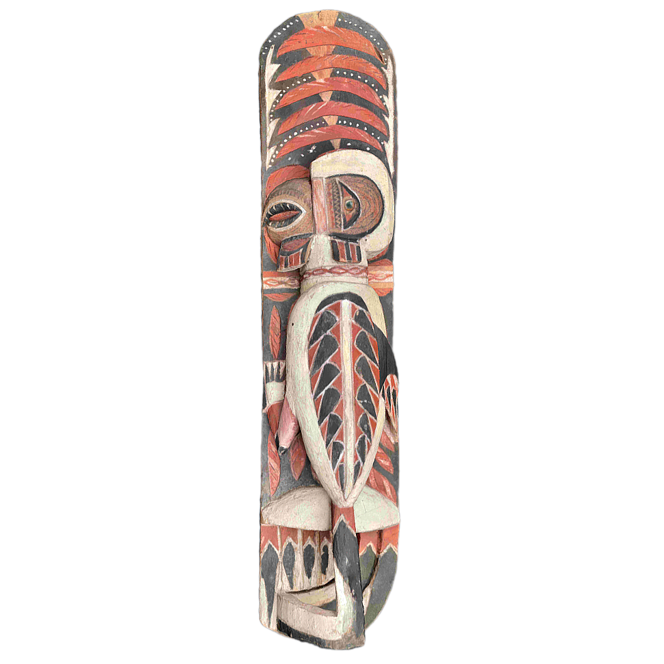 New Ireland Malagan Totem Bird