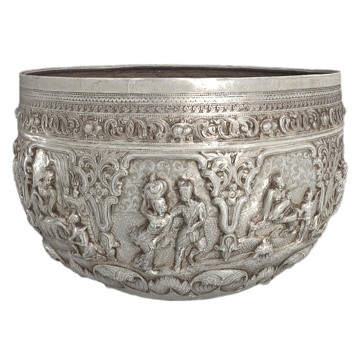 Silver sacrificial bowl