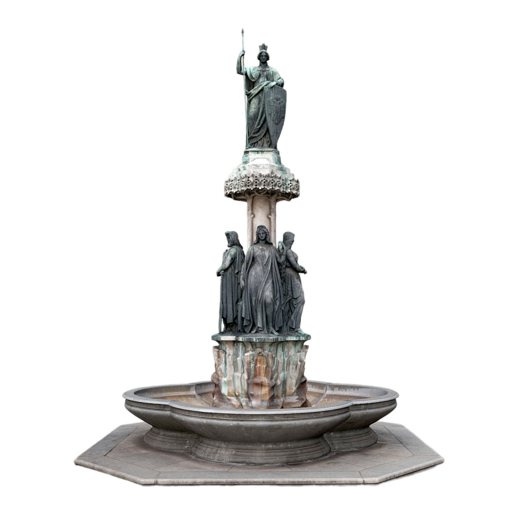 The Austrian Fountain on Freion Square