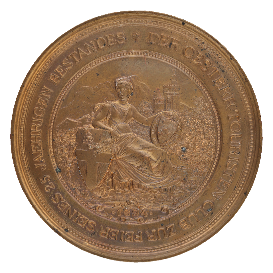 Austrian Tourist Club 25th Anniversary Commemorative Medal