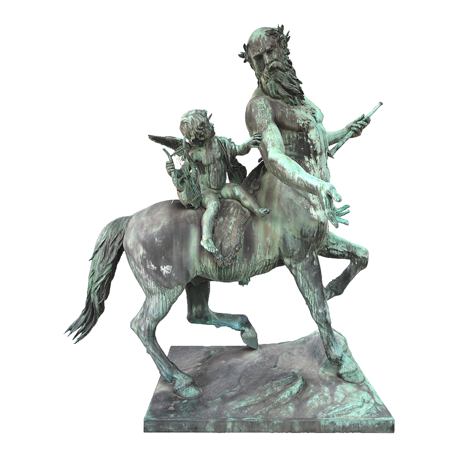 The Old Centaur and the Love God Eros