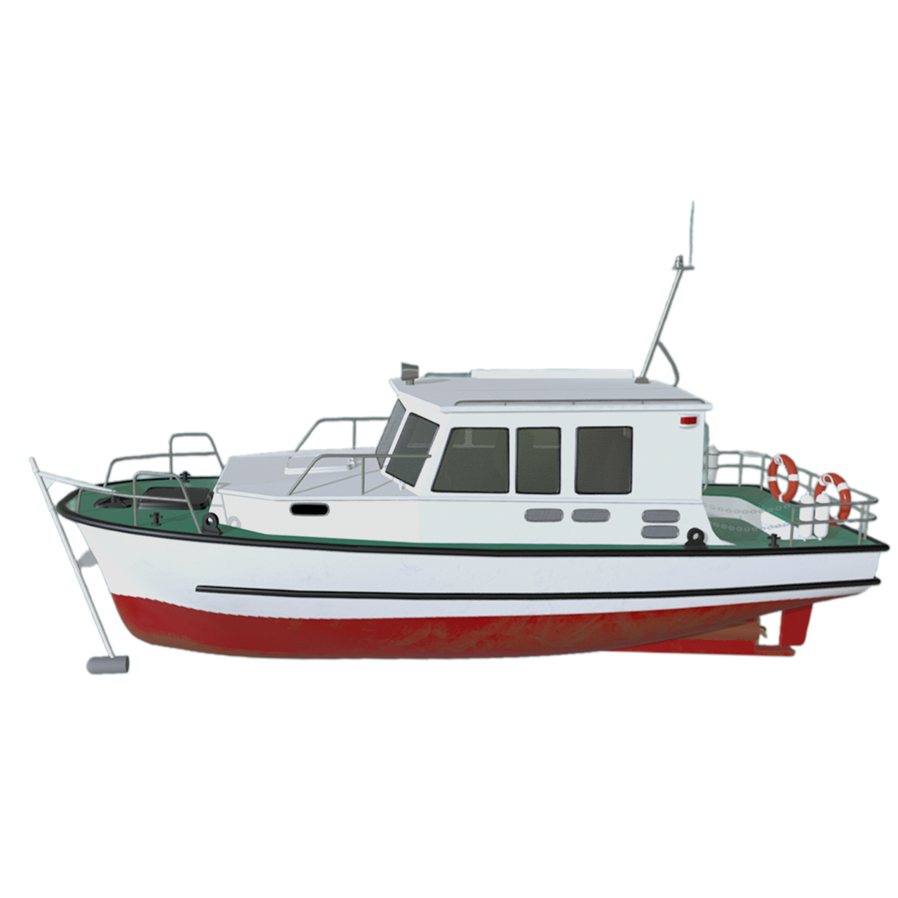 Comprehensive waterway survey vessel