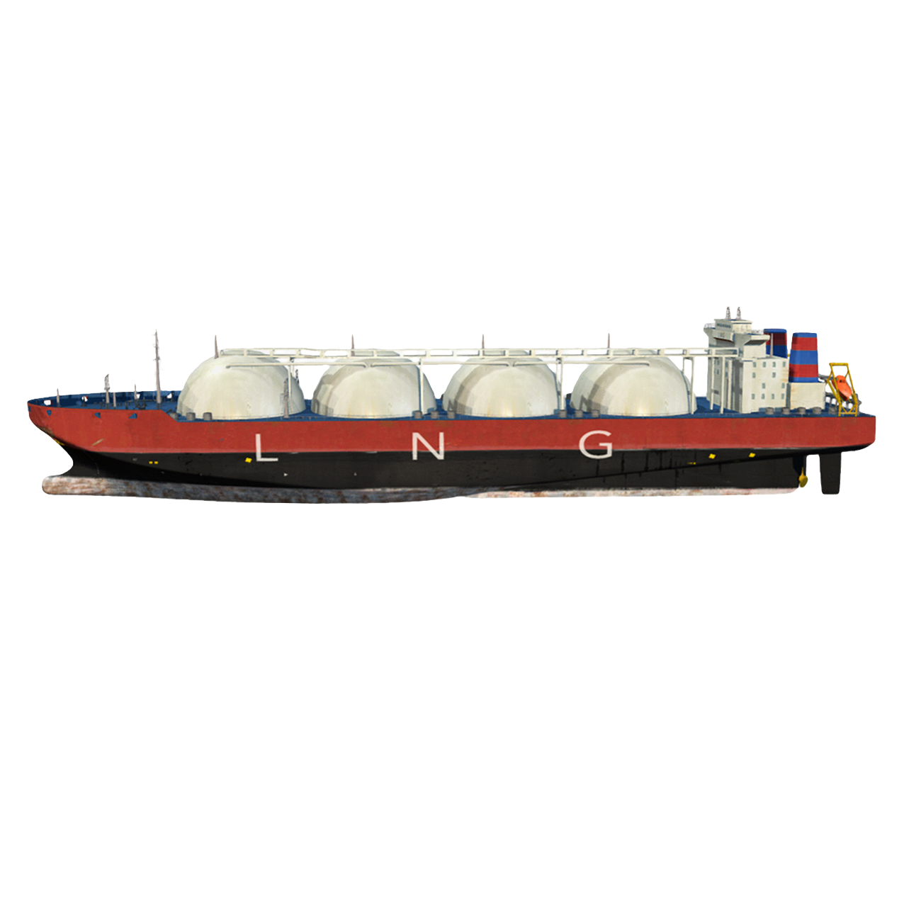 Liquefied natural gas transport ship