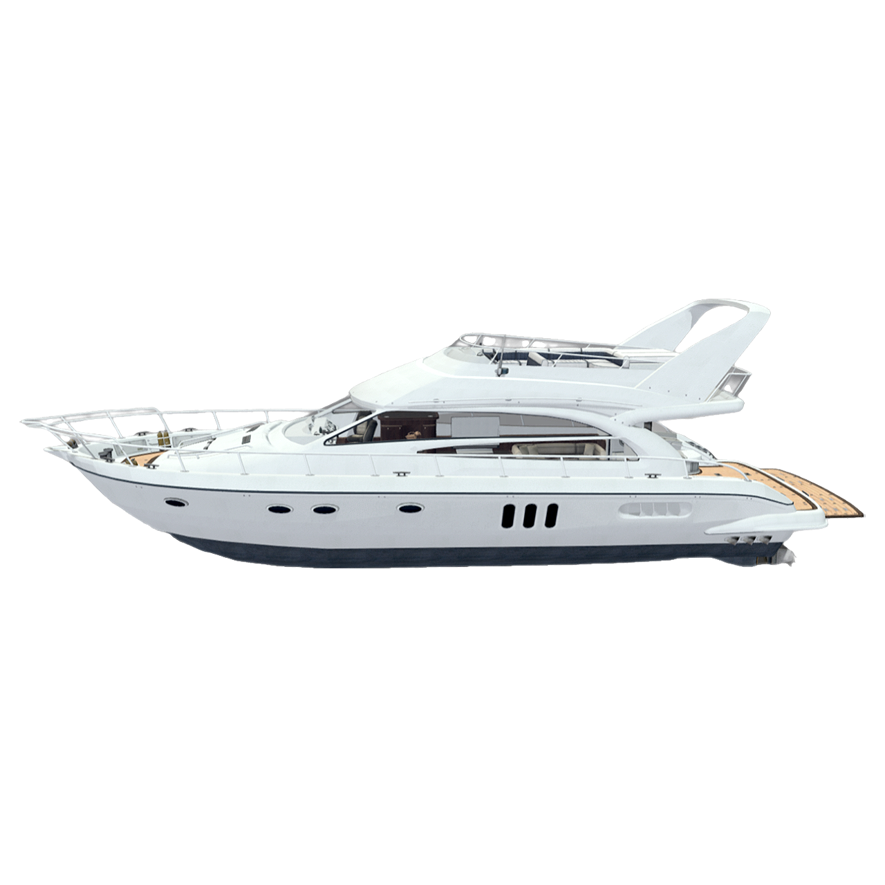 Private speedboat 3D model