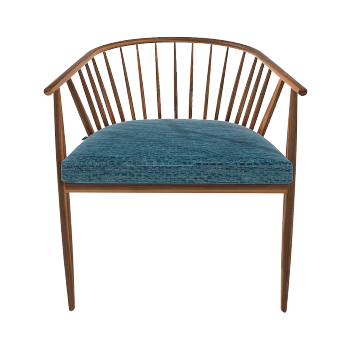 Chinese classical style cedar backrest chair