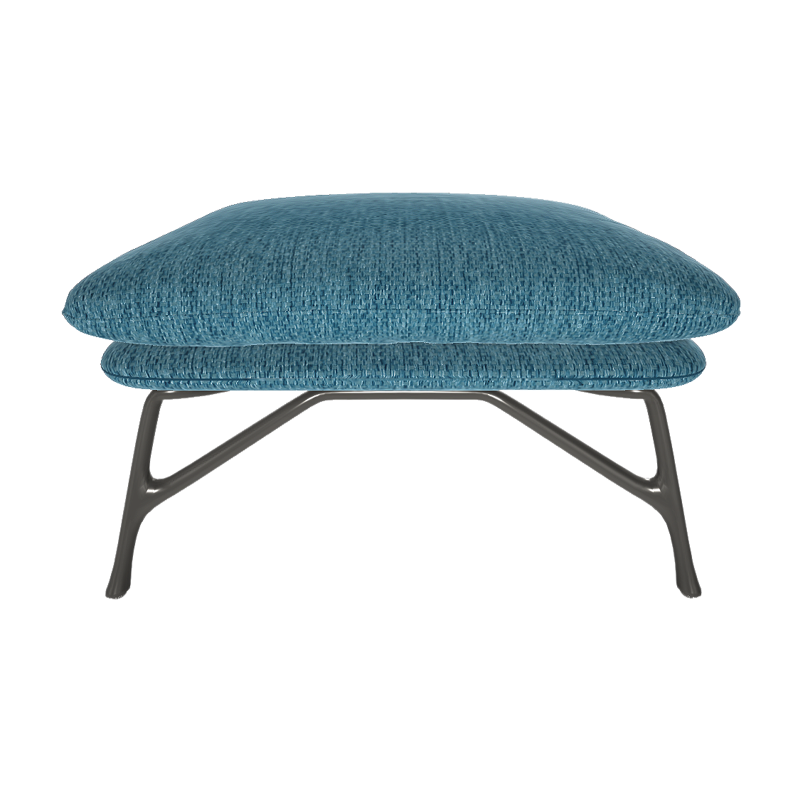 European classic style cotton velvet fabric footstool