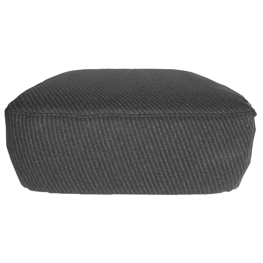 European minimalist style dark velvet low stool